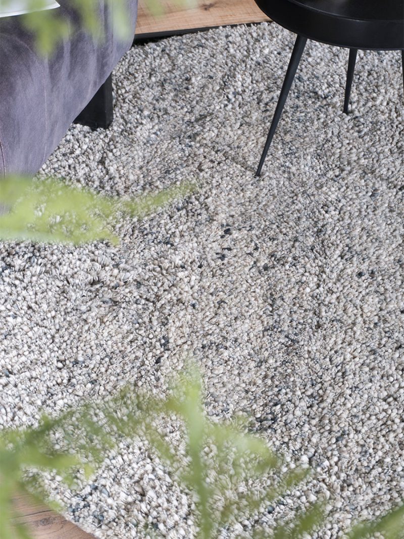 Vloerkleed Zumba Grey Rond ø160 cm