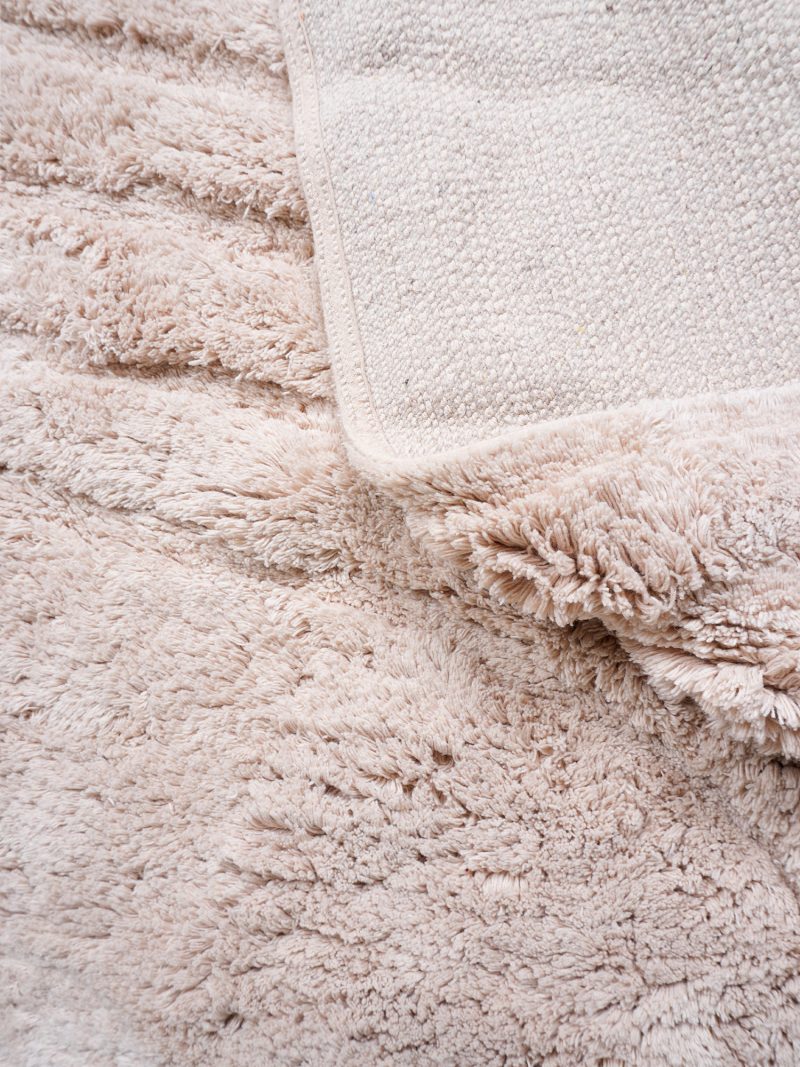 Wasbaar Vloerkleed Oliver - Beige 140 x 200 cm