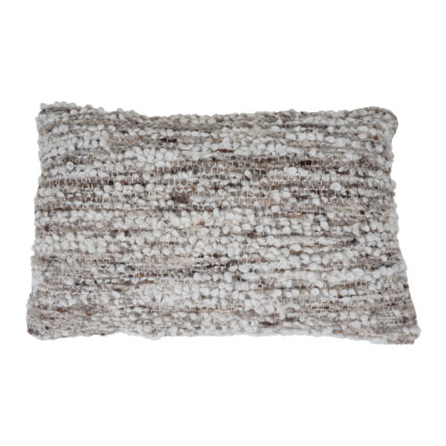 Kussen Mica Naturel/Brown 40 x 60 cm