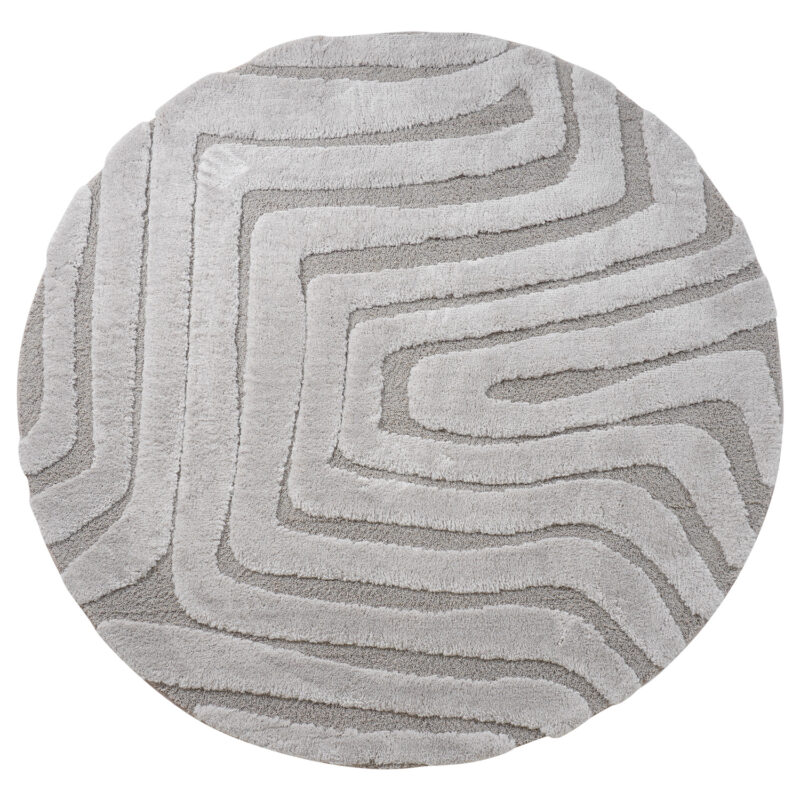 Vloerkleed Lima Beige Rond ø160 cm
