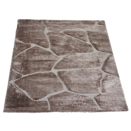 Vloerkleed Macy Bruin 160 x 230 cm